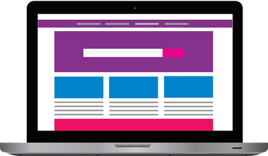 Header-Grafik professionelles Webdesign