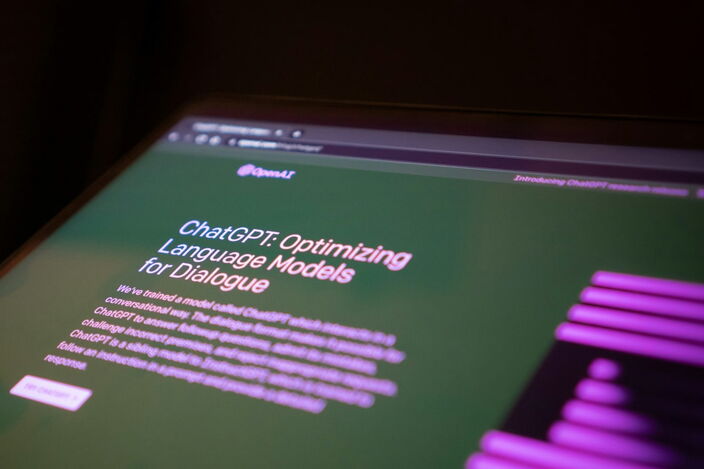 Screenshot von ChatGPT