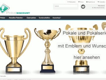 Pokaldiscount.de Screenshot