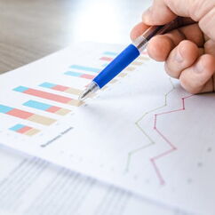 SEO Strategie für Anwalt, Balkendiagramm